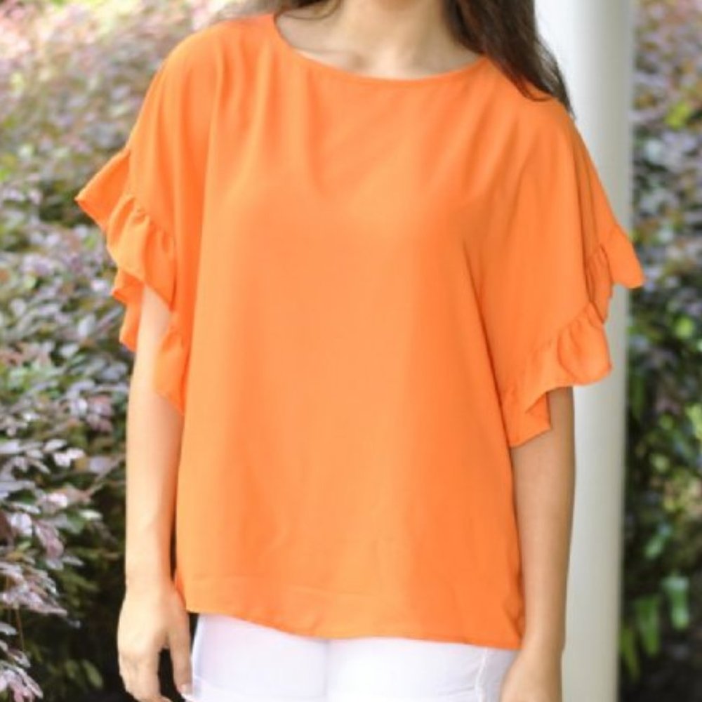 Ooh La La Top - Orange